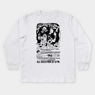 Bad Brains / Murphy's Law Punk Flyer Kids Long Sleeve T-Shirt